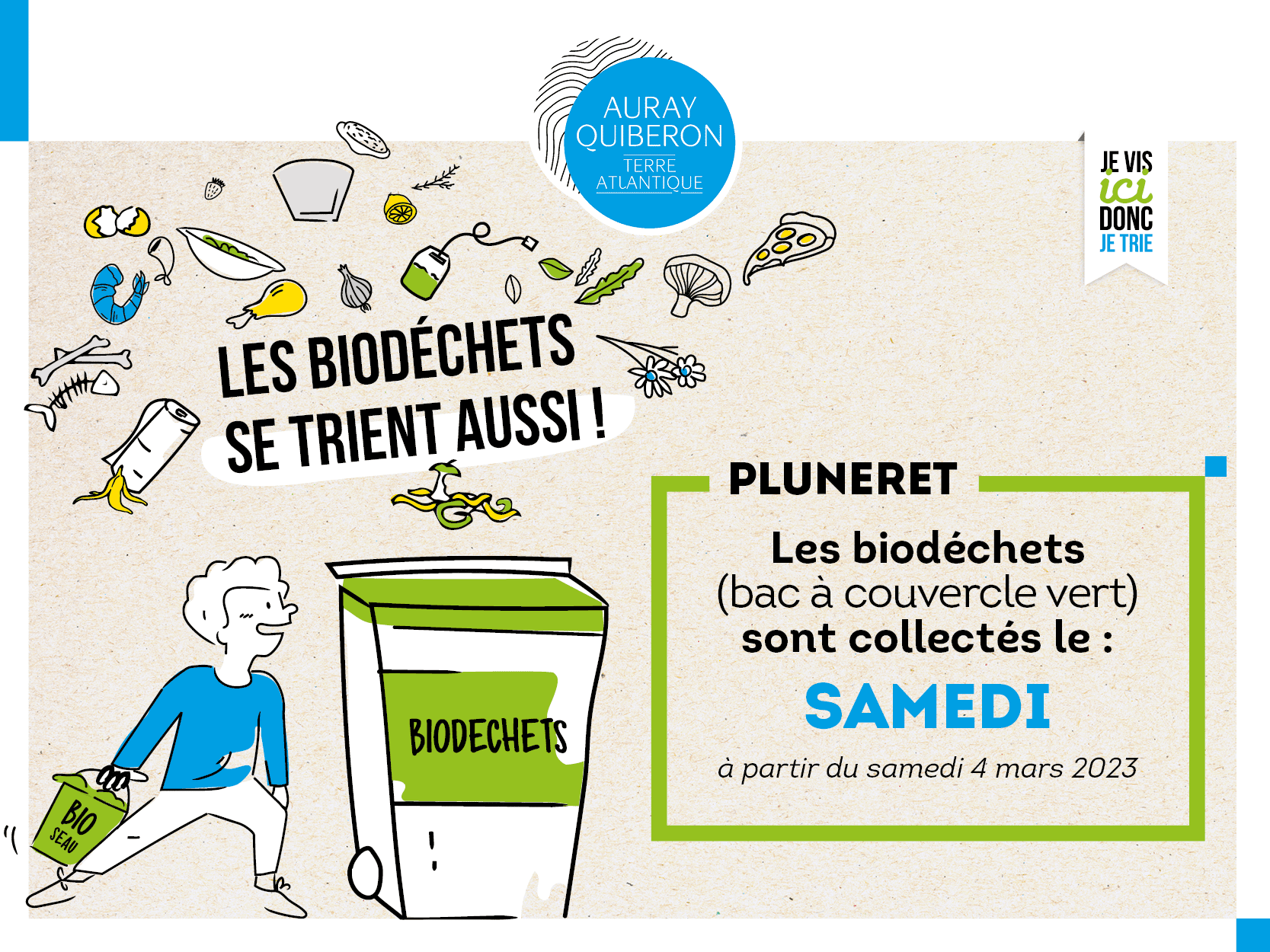 Collecte des biodéchets, comment ça marche ? - Ville de Pluneret